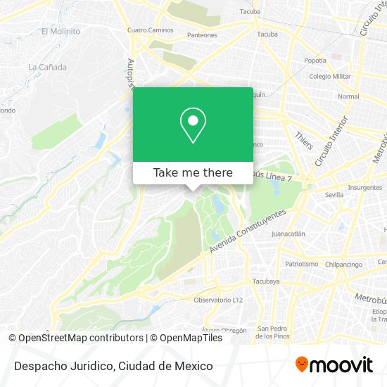 Mapa de Despacho Juridico