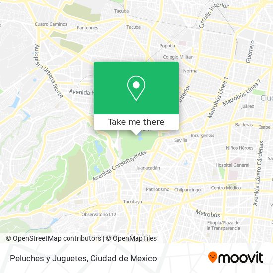 Mapa de Peluches y Juguetes