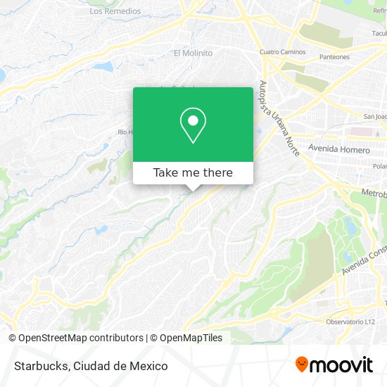 Mapa de Starbucks
