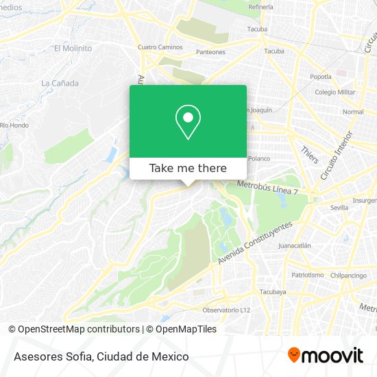 Mapa de Asesores Sofia