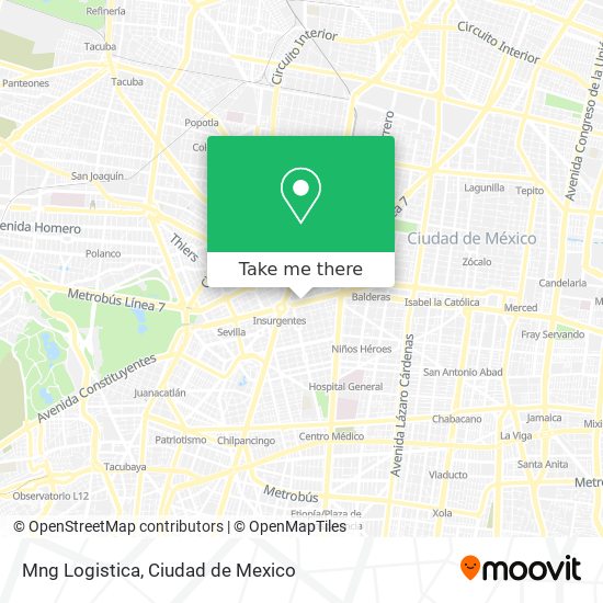 Mapa de Mng Logistica