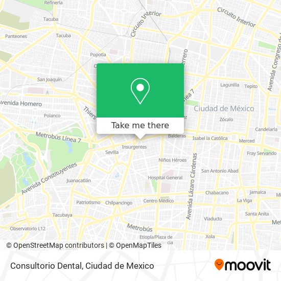 Mapa de Consultorio Dental