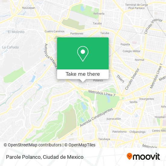 Mapa de Parole Polanco