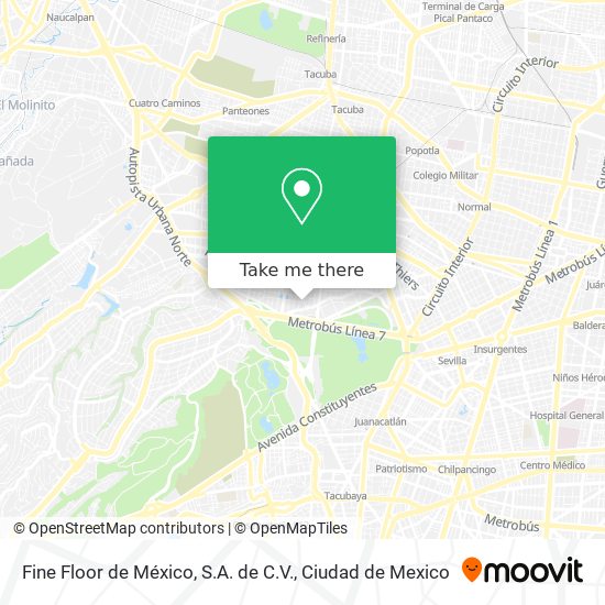Fine Floor de México, S.A. de C.V. map