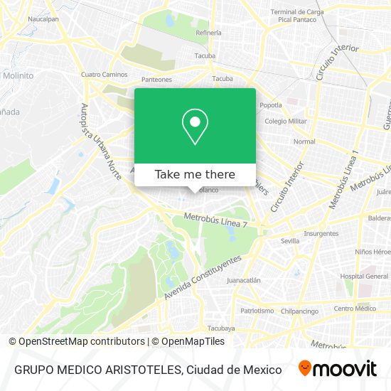 GRUPO MEDICO ARISTOTELES map