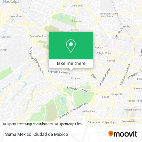 Mapa de Suma México