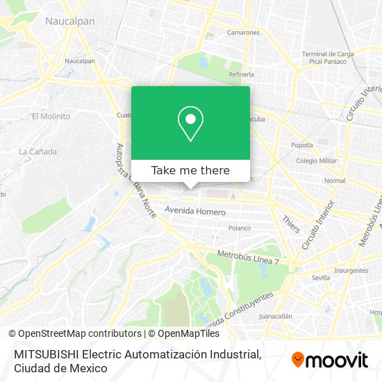Mapa de MITSUBISHI Electric Automatización Industrial