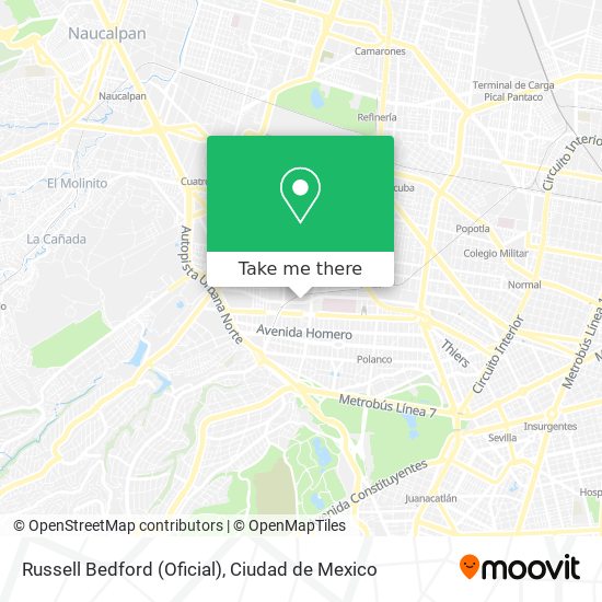 Russell Bedford (Oficial) map