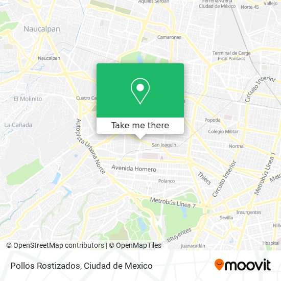 Pollos Rostizados map