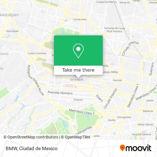 BMW map