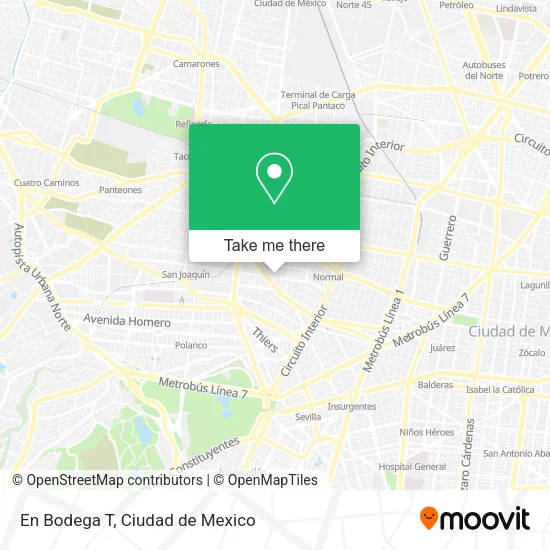 Mapa de En Bodega T