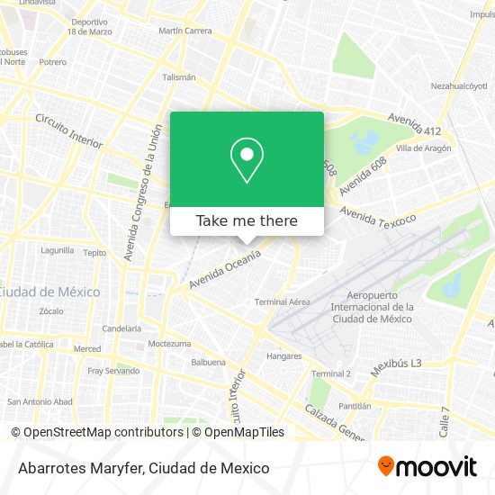 Abarrotes Maryfer map