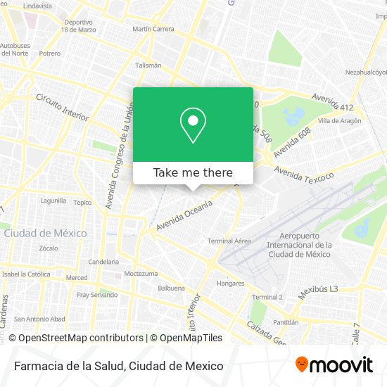 Farmacia de la Salud map