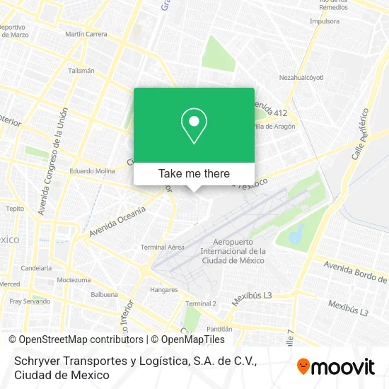 Schryver Transportes y Logística, S.A. de C.V. map