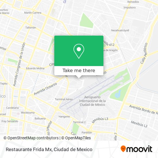 Restaurante Frida Mx map