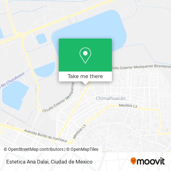 Estetica Ana Dalai map