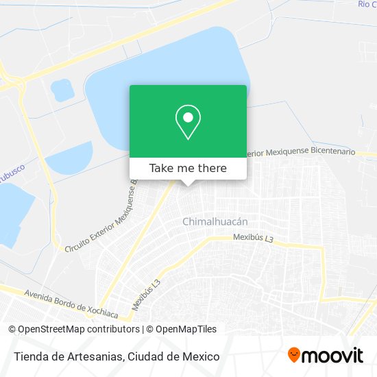 Tienda de Artesanias map