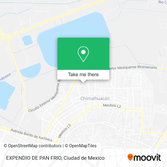 EXPENDIO DE PAN FRIO map