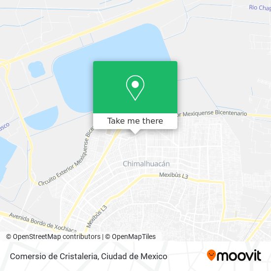 Mapa de Comersio de Cristaleria