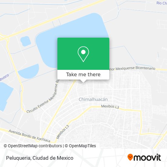 Mapa de Peluqueria