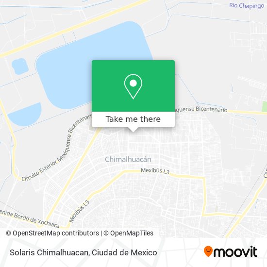 Solaris Chimalhuacan map