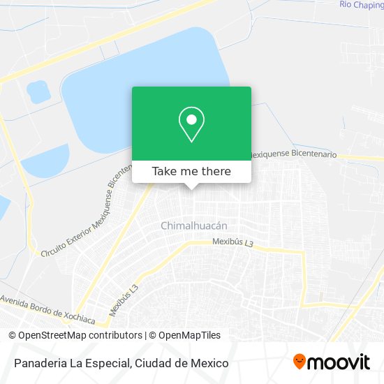 Mapa de Panaderia La Especial