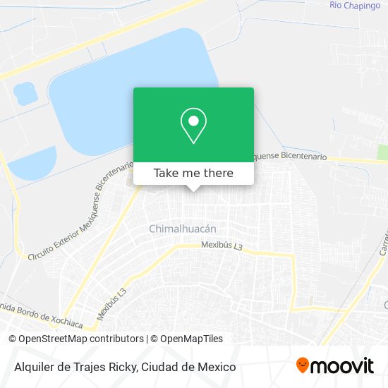 Alquiler de Trajes Ricky map
