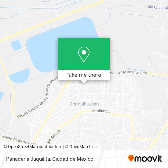 Panaderia Juquilita map