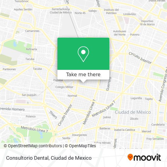 Mapa de Consultorio Dental