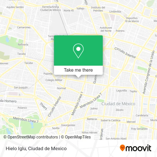 Hielo Iglu map