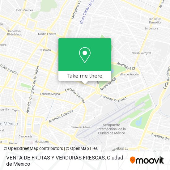 VENTA DE FRUTAS Y VERDURAS FRESCAS map