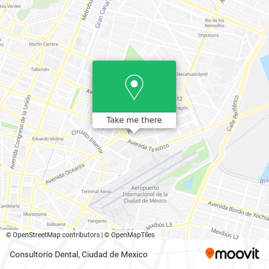 Consultorio Dental map