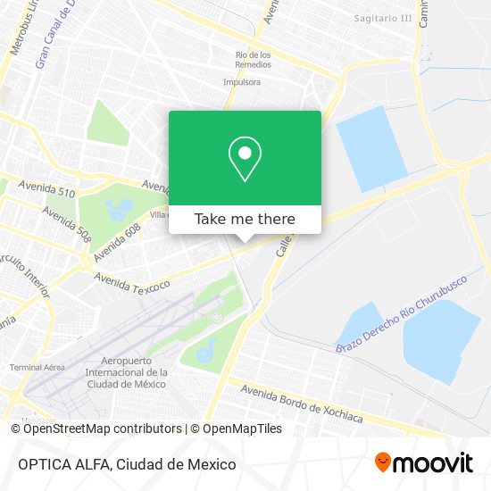 Mapa de OPTICA ALFA