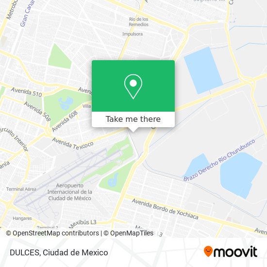 DULCES map