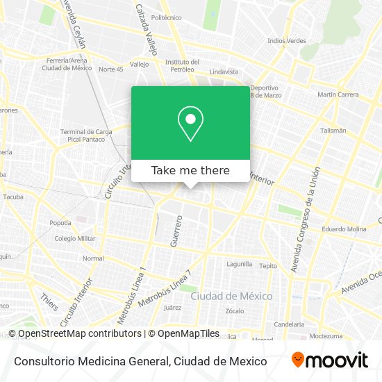 Consultorio Medicina General map