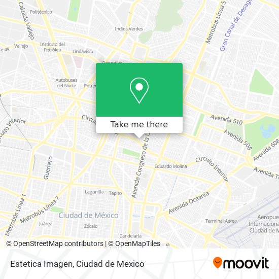 Estetica Imagen map