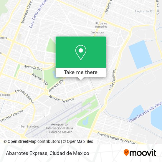 Abarrotes Express map