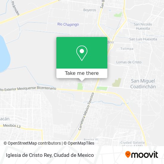 Mapa de Iglesia de Cristo Rey