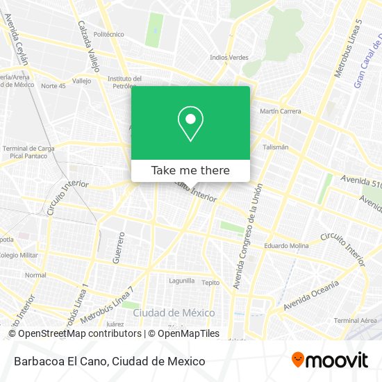 Barbacoa El Cano map