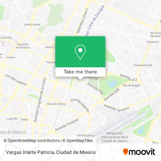 Vargas Iriarte Patricia map