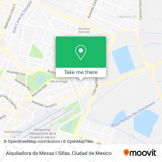 Alquiladora de Mesas I Sillas map