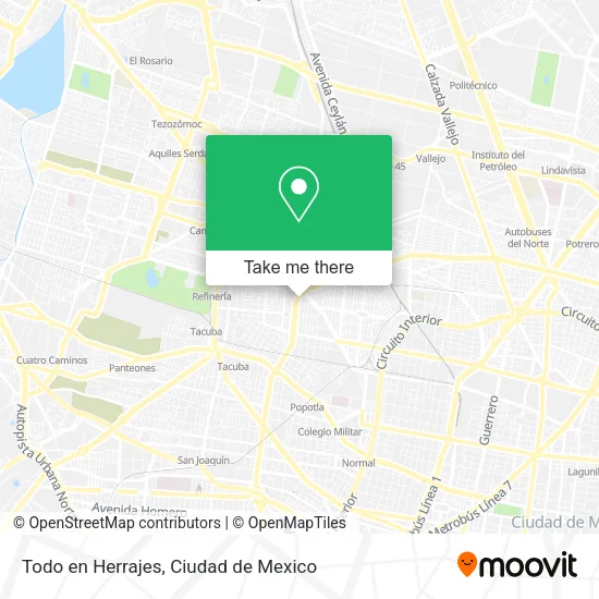 Mapa de Todo en Herrajes