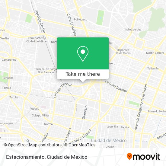 Estacionamiento map