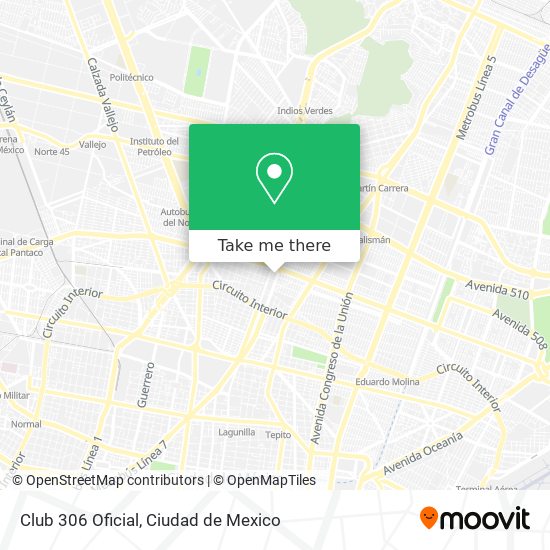 Club 306 Oficial map