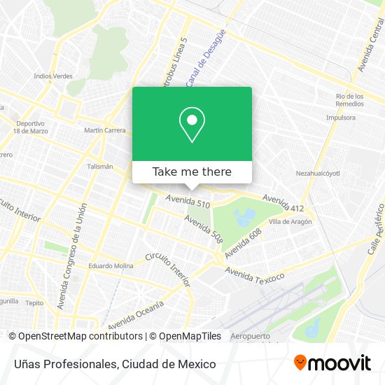 Mapa de Uñas Profesionales