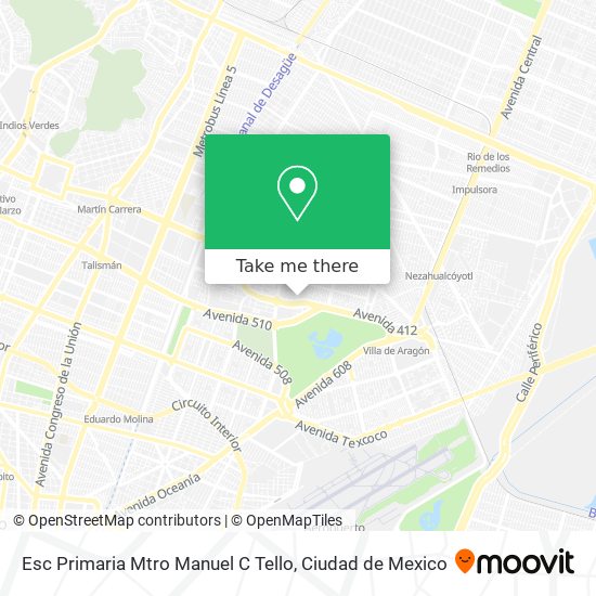 Esc Primaria Mtro Manuel C Tello map