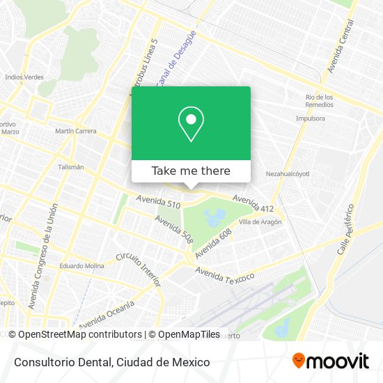 Consultorio Dental map