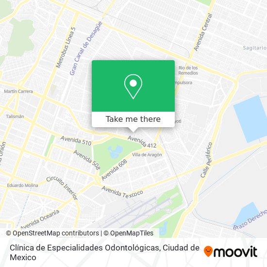 Clínica de Especialidades Odontológicas map