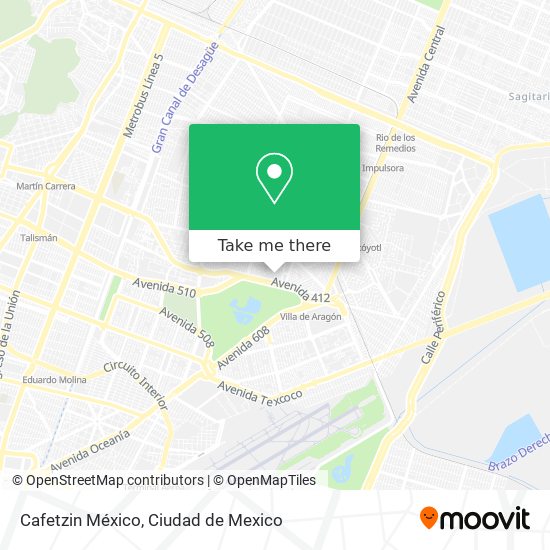 Mapa de Cafetzin México