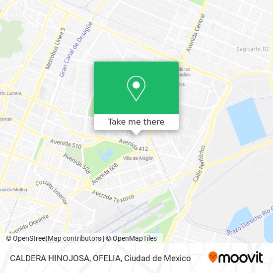 CALDERA HINOJOSA, OFELIA map